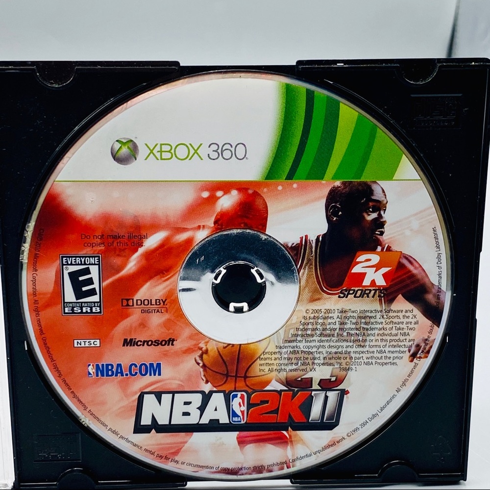 Xbox 360 NBA 2K 11 Game